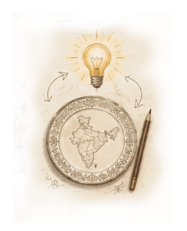 A glowing idea connecting India to dinnerware design